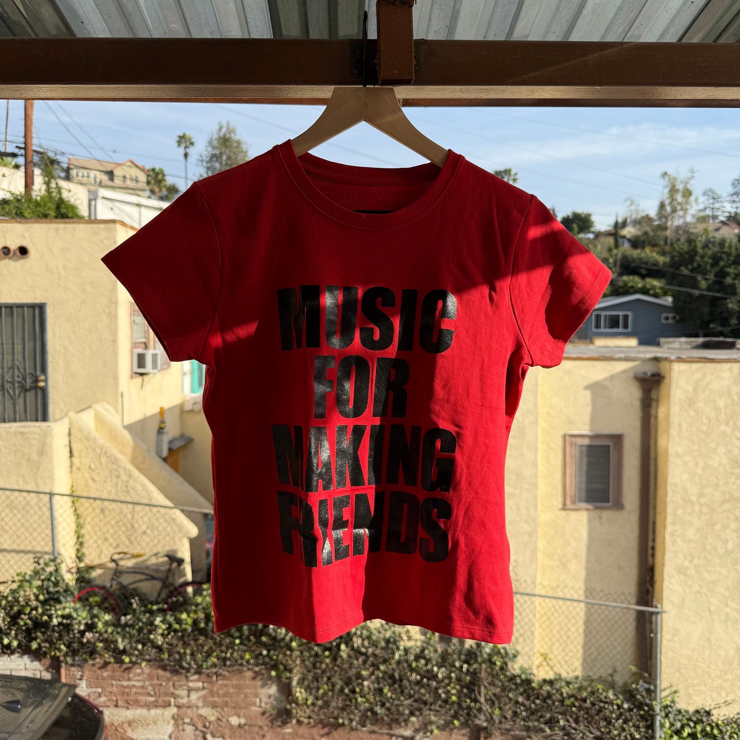 Music For Making Friends Baby Tee