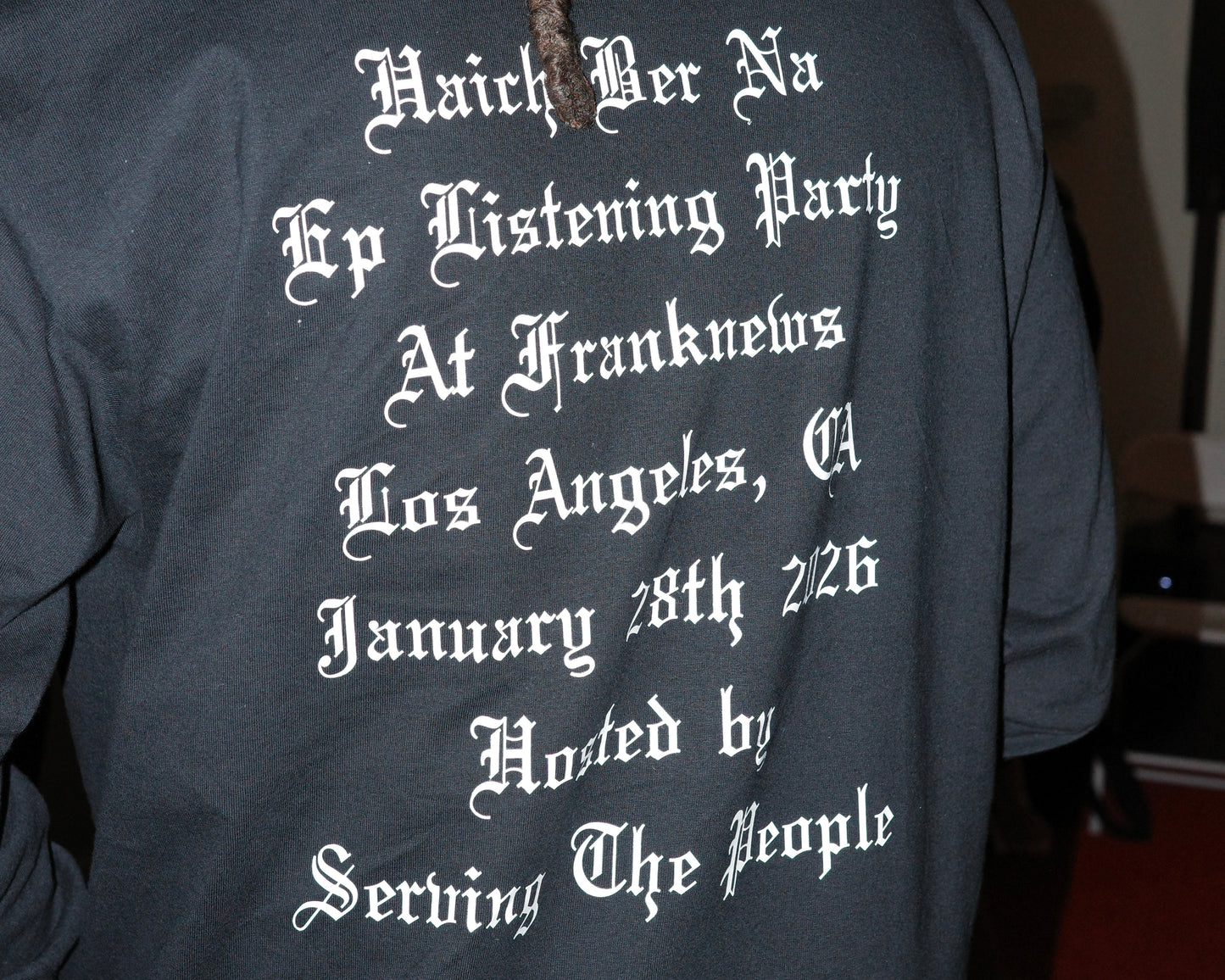 Music For Making Friends LA Listening Party T-Shirt